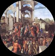 Sandro Botticelli Adoration of the Kings Spain oil painting artist